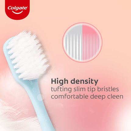 Colgate Gentle Clean Manual Toothbrush, 2 Pack, Soft Bristles
