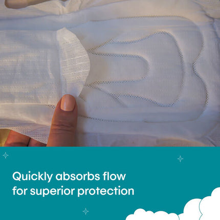 U By Kotex Extra Overnight Ultimate Pads with Wings 6 Pack