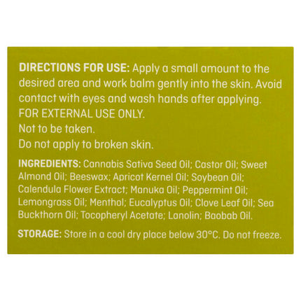 Hemptuary® by Topiderm® Hemp Soothing Body Balm 30g