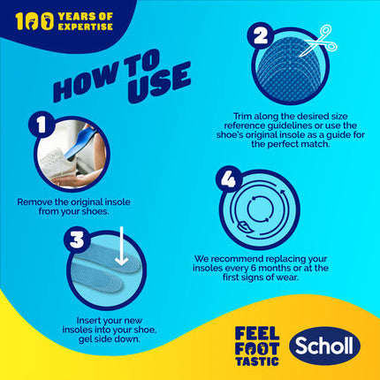 Scholl GelActiv® Insole Formal - Large