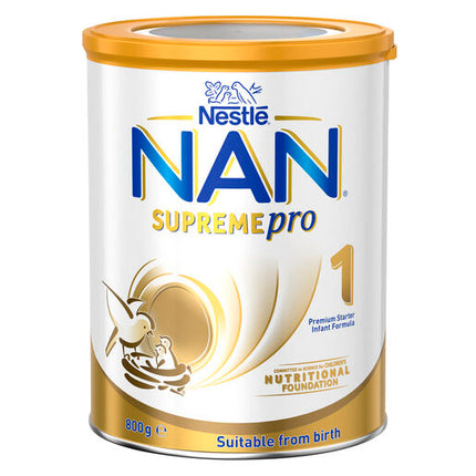 Nestle Nan SUPREMEpro 1 Infant Formula for Newborns Suitable from Birth 800g