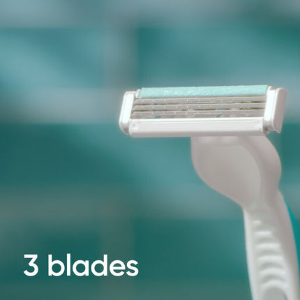 Gillette Venus Simply 3 Sensitive Women's Disposable Razors, 4 count