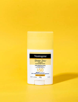 Neutrogena Sheer Zinc Mineral Stick SPF50 42g
