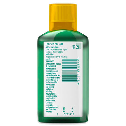 Lemsip Dry Cough Liquid 180ml