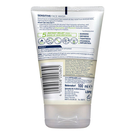 Nivea Nivea Men Sensitive Face Wash