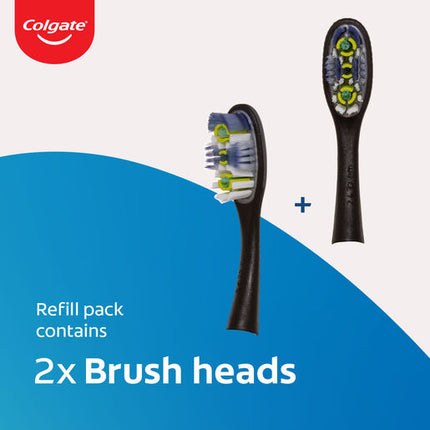 Colgate Infinity Deep Clean Replacement Toothbrush Heads, 2 Pack Soft Bristle Refill