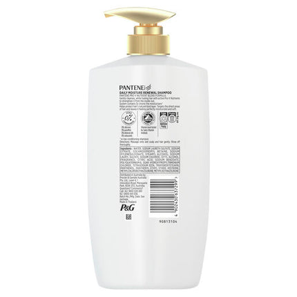 Pantene Pro-V Daily Moisture Renewal Shampoo: Moisturising Shampoo for Dry Hair 900 ml