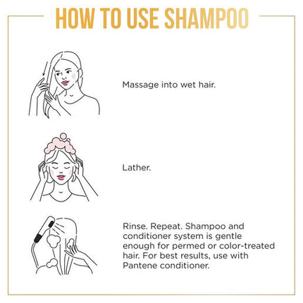 Pantene Pro-V Daily Moisture Renewal Shampoo: Moisturising Shampoo for Dry Hair 900 ml