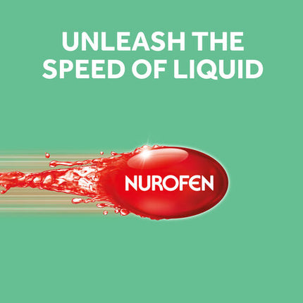 Nurofen Zavance Fast Pain Relief Liquid Capsules 200mg Ibuprofen 10 pack