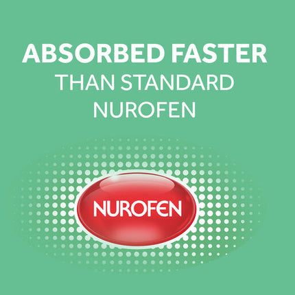 Nurofen Zavance Fast Pain Relief Liquid Capsules 200mg Ibuprofen 10 pack