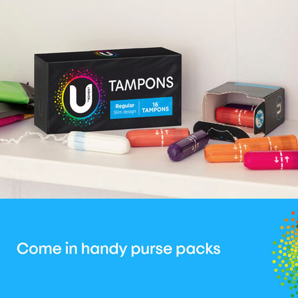 U by Kotex Regular Slim Tampons 32pack