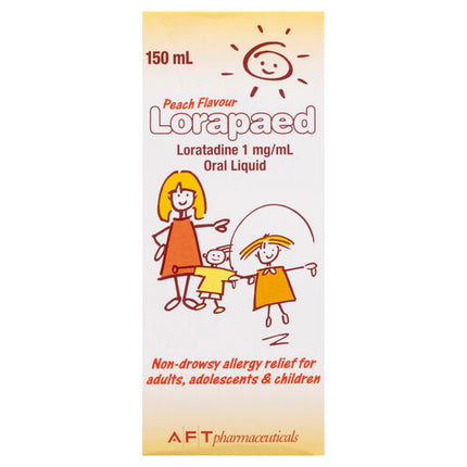 Lorapaed Syrup Peach 150ml