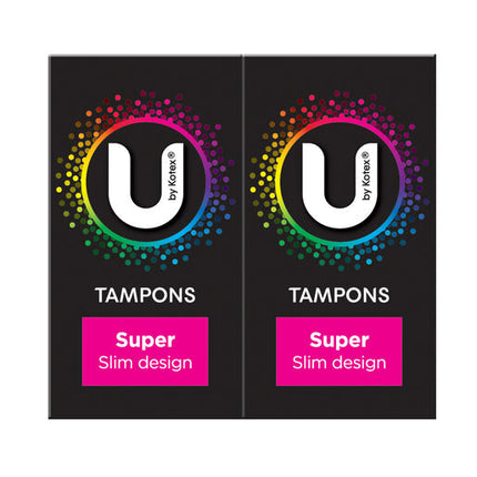 U by Kotex Super Slim Bulk Tampons 32 Pack