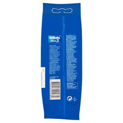 Gillette Blue 3 Disposable Shaving Razors 8 Pack