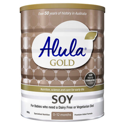 Alula Gold Soy Premium Infant Formula 0-12 Months 900g