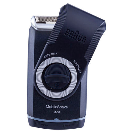Braun M30 Mobile Foil Pocket Shaver - Fully Washable - 60 Minutes Battery Life
