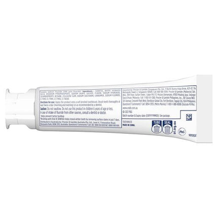 Oral-B 3D White Long Lasting Freshness Whitening Toothpaste 110g