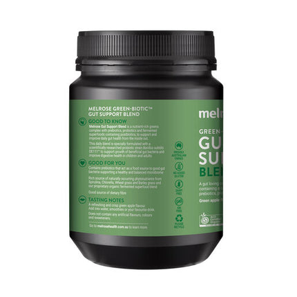 Melrose Green Biotic Gut Support Blend Green Apple 195g