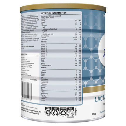 Alula Gold Lactose Intolerance Premium Infant Formula 0-12 Months 900g