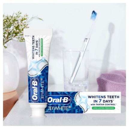 Oral-B 3D White Long Lasting Freshness Whitening Toothpaste 110g