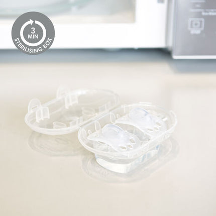 Medela Soother Transparent 0-2Mths