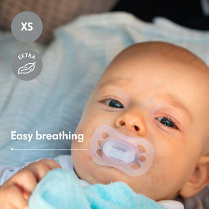 Medela Soother Transparent 0-2Mths