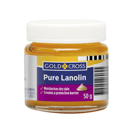 Gold Cross Pure Lanolin 50Gm
