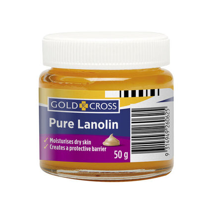 Gold Cross Pure Lanolin 50Gm