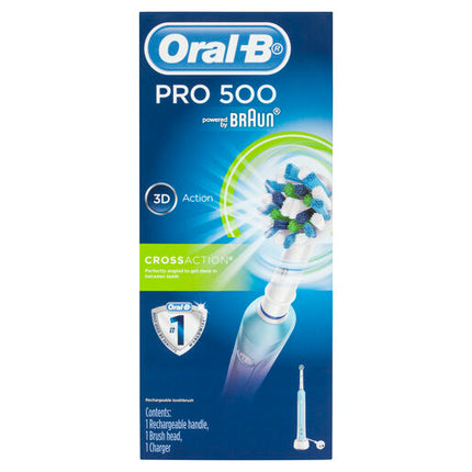Oral B Pro 500 Electric Rechargeable Toothbrush