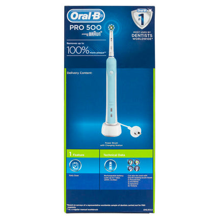Oral B Pro 500 Electric Rechargeable Toothbrush