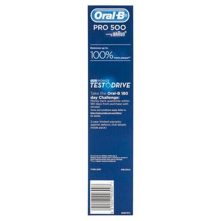Oral B Pro 500 Electric Rechargeable Toothbrush