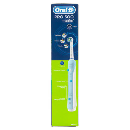 Oral B Pro 500 Electric Rechargeable Toothbrush