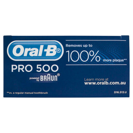 Oral B Pro 500 Electric Rechargeable Toothbrush