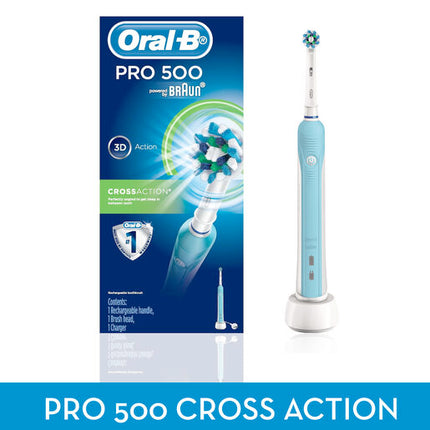 Oral B Pro 500 Electric Rechargeable Toothbrush