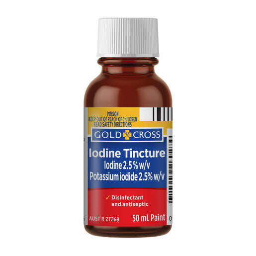 Gold Cross Iodine Solution 50Ml