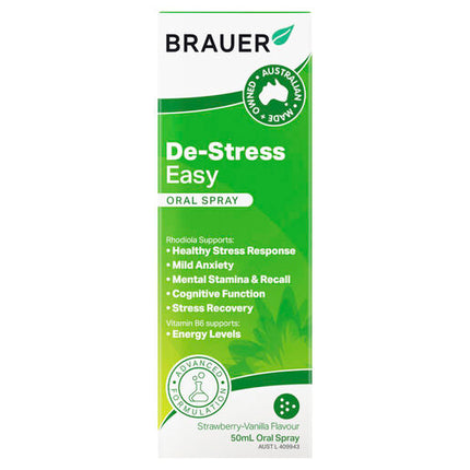 Brauer De-Stress Easy Oral Spray 50ml