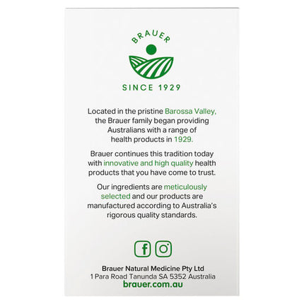 Brauer De-Stress Fast Melt Vanilla 60 Tablets