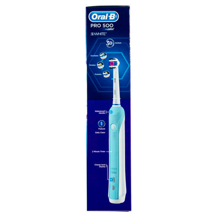 Oral B Power Toothbrush 3D White Pro 500