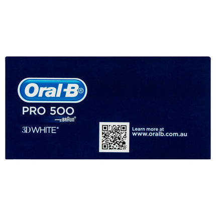 Oral B Power Toothbrush 3D White Pro 500