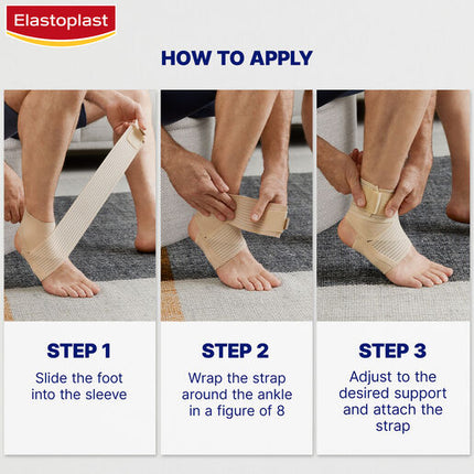Elastoplast Sport Wrap Around Ankle Support Beige