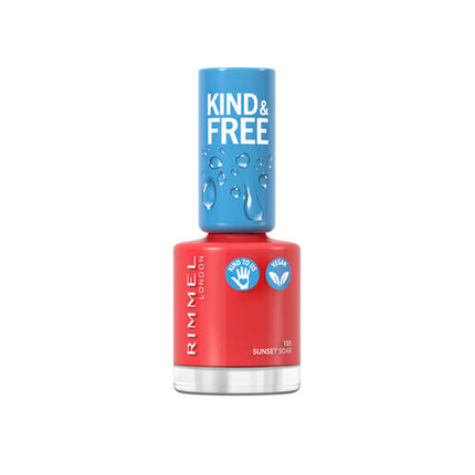 Rimmel Kind & Free Nail Polish #006 Coral Orange