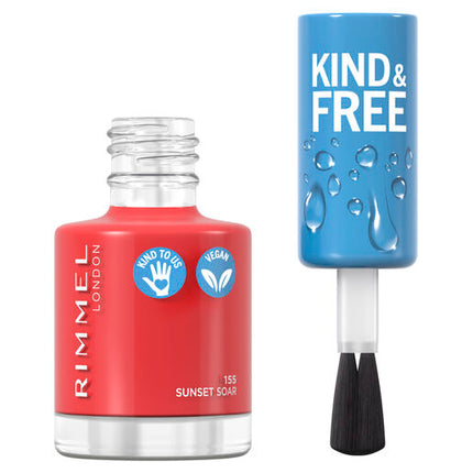 Rimmel Kind & Free Nail Polish #006 Coral Orange