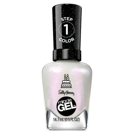 Sally Hansen Miracle Gel Nail Polish 730 Twinkle Whites