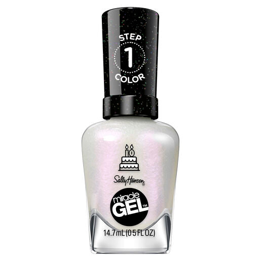 Sally Hansen Miracle Gel Nail Polish 730 Twinkle Whites