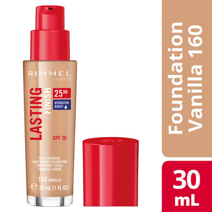 Rimmel Lasting Finish Foundation 25Hr 160 Vanilla