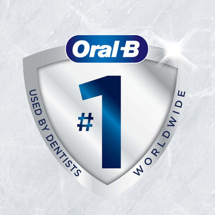 Oral B CrossAction Black Clean Electric Toothbrush Replacement Head, 8 Pack