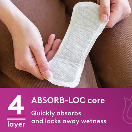 Poise Charcoal Extra Long Liner 20 Pack