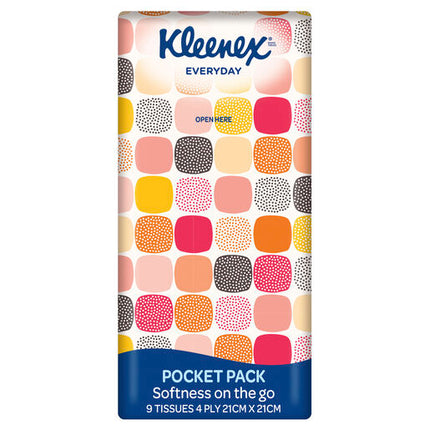 Kleenex Facial Tissue Ultra Soft Pocket 6