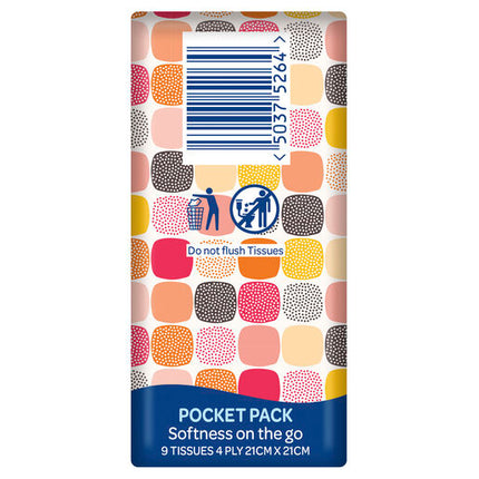 Kleenex Facial Tissue Ultra Soft Pocket 6