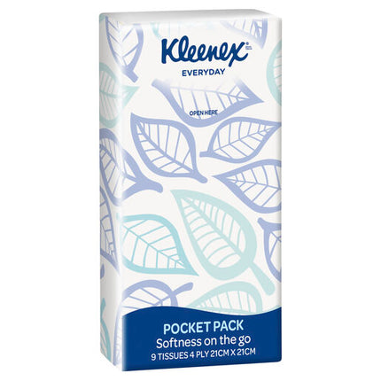 Kleenex Facial Tissue Ultra Soft Pocket 6